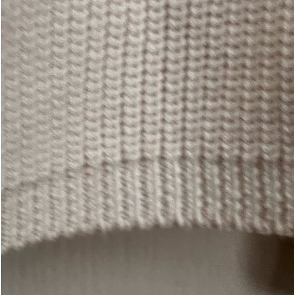 Michael Stars Cream Ribbed Button-Front Cardigan - Picture 3 of 8